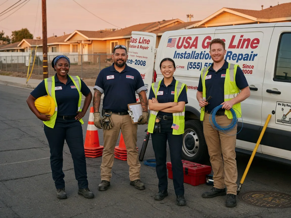 Gas Line Installation company in Grant, LA